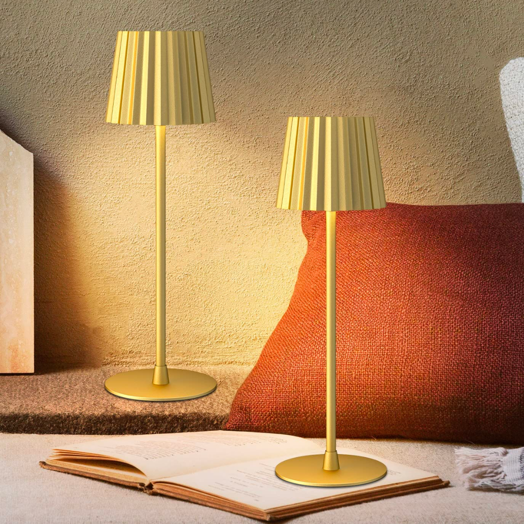 Gold Rechargeable Lamps